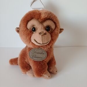 Cute Russ Yomiko Classics Plush Monkey Baby Stuffed Animal 7"